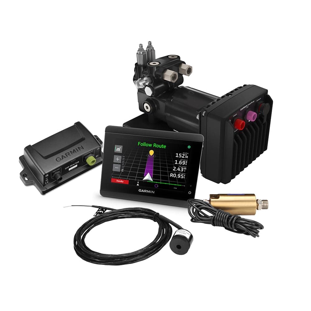 Garmin Reactor 40 Kicker GHC 50 Piloto Automático para Motor Auxiliar - Instrumento de Piloto Automático - 010-02794-09