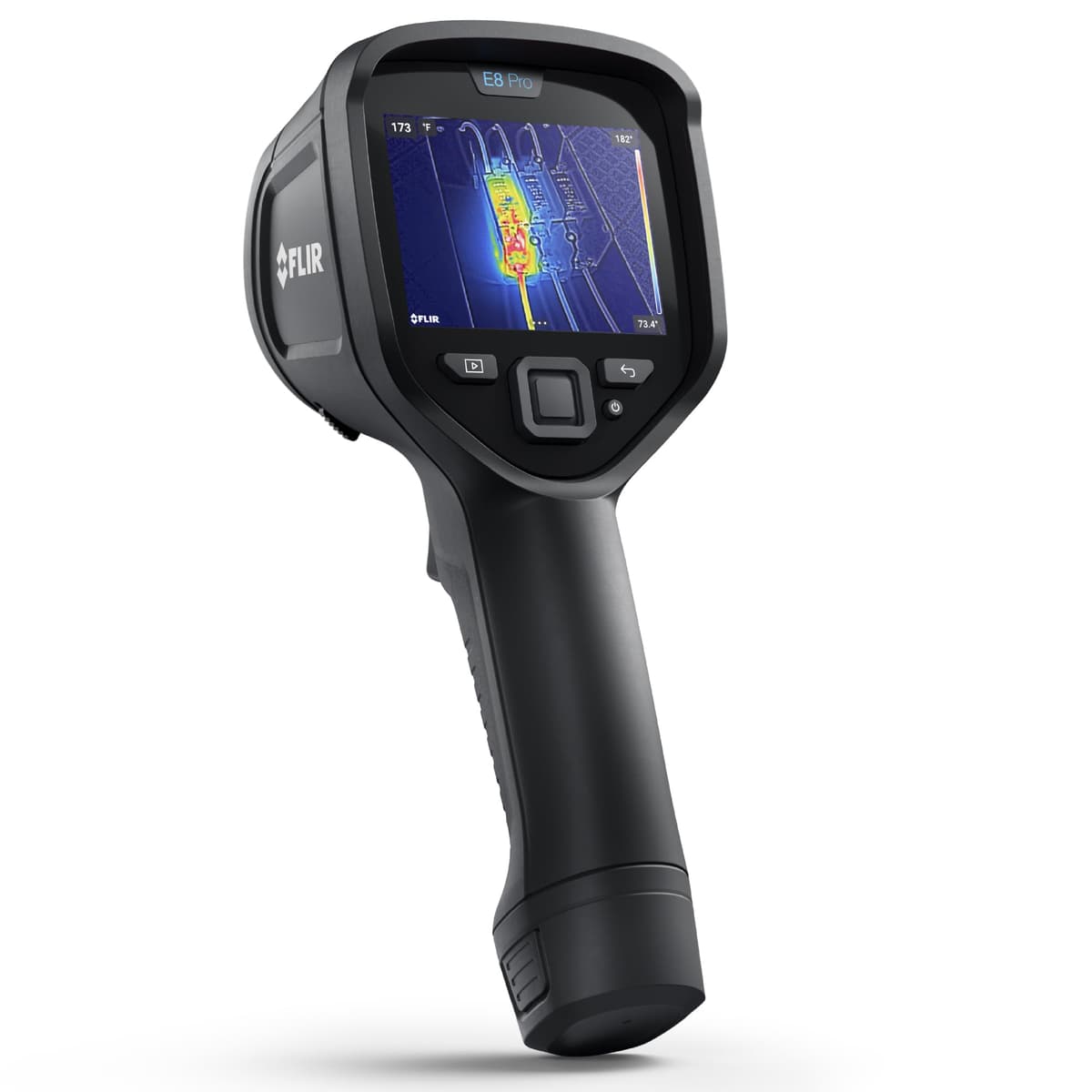 FLIR E8 Pro - Cámara Termográfica Comercial con Wi-Fi, Alta Resolución Infrarroja, Compatible con FLIR Ignite Cloud, Modelo 13303-0302