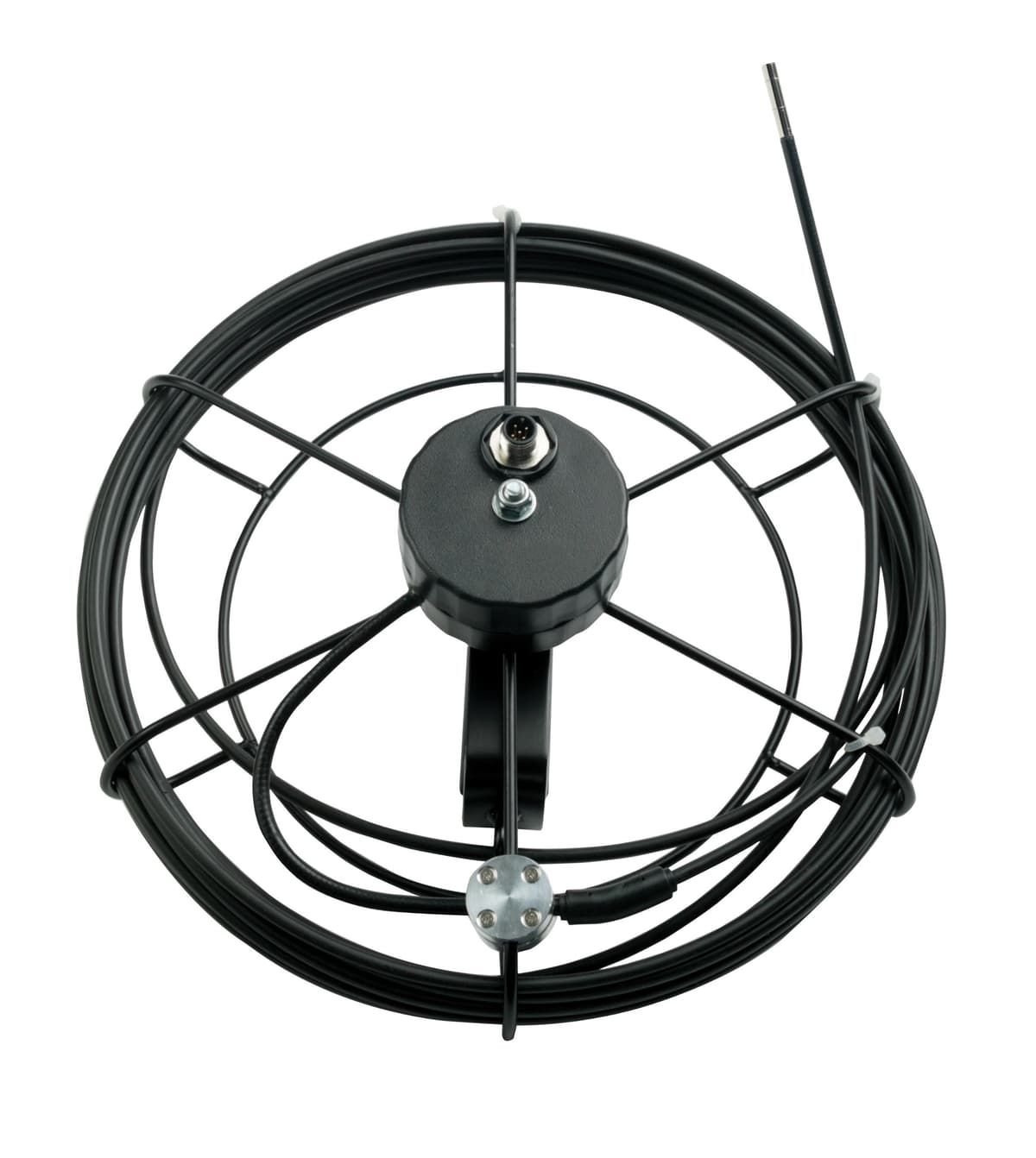Extech HDV-5CAM-30FM Cable de Videoscopio Flexible 30 m y Cabezal de Cámara Macro 5.5 mm para Endoscopio Industrial HDV