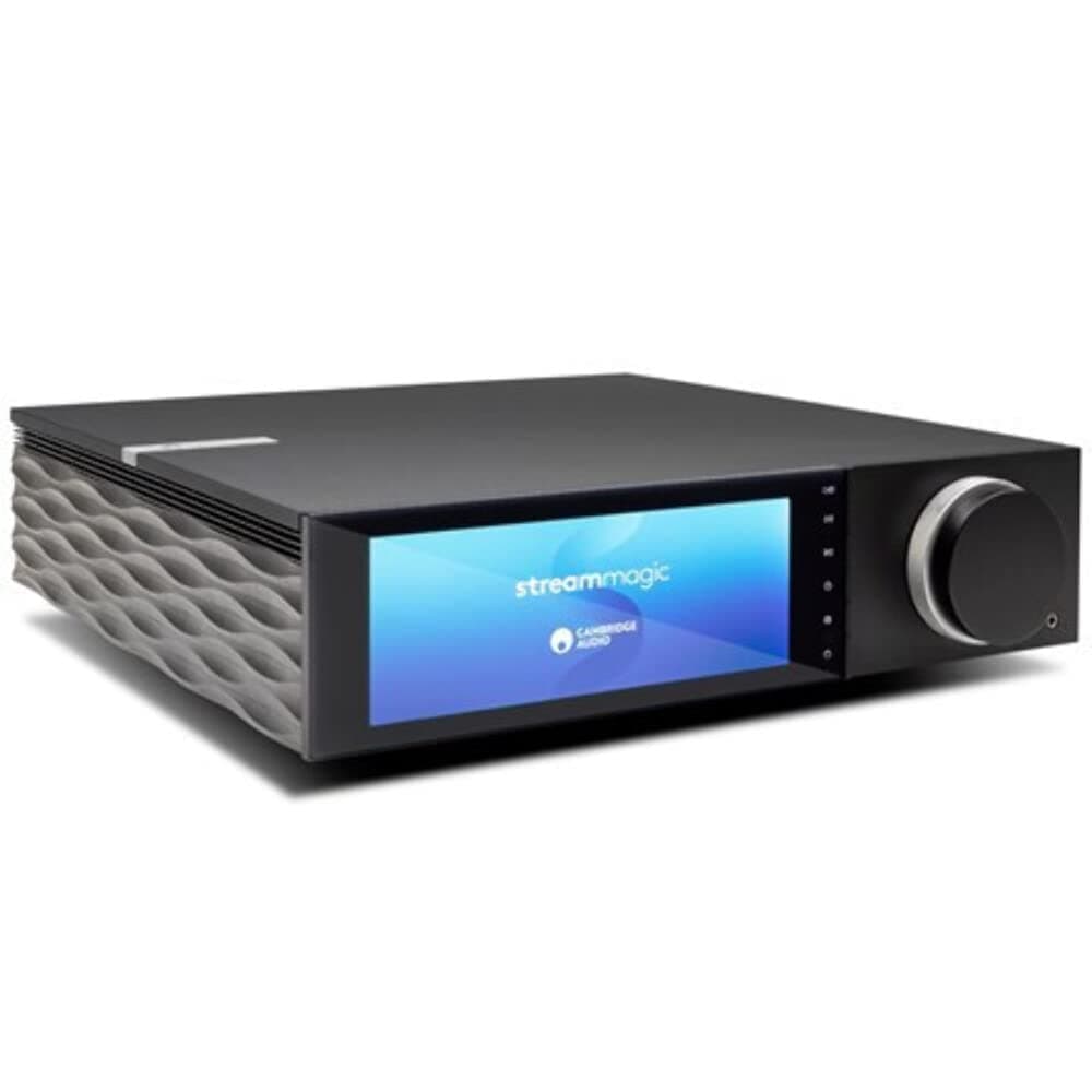 Cambridge Audio EVO 150 - Amplificador Todo en Uno 150W y Reproductor de Red Hi-Res con Bluetooth aptX HD, AirPlay 2, Chromecast integrado, HDMI ARC, Phono MM y DAC ESS Sabre Reference ESS Sabre ES9018K2M