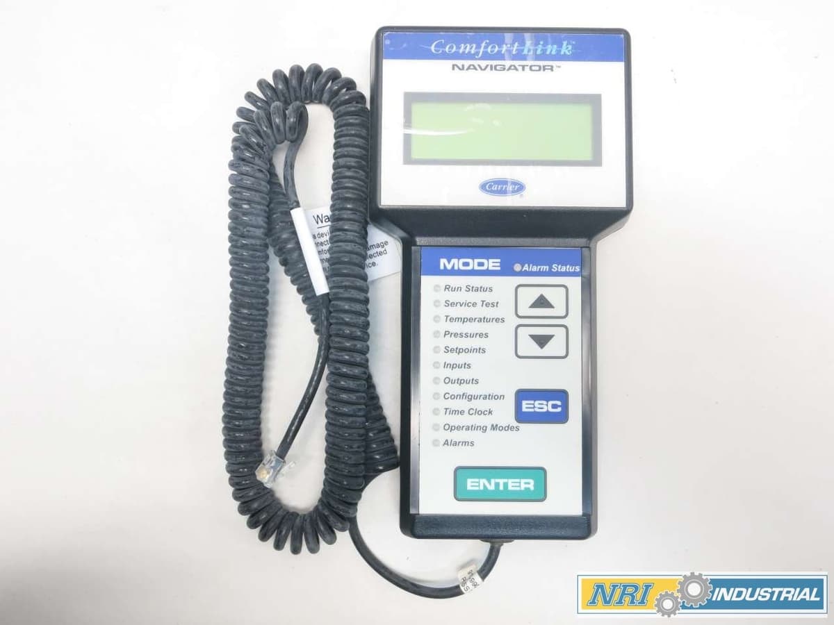 Carrier ComfortLink CEPL130435-01 HK50AA033 - Controlador Navigator, código D518009, original fabricante CARRIER, pieza HK50AA033 CEPL130435-01 D518009-CEPL130435-01 HK50AA033