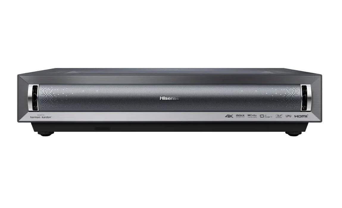 Hisense PX3-PRO Proyector Láser Tiro Ultra Corto Triple 4K UHD, 80-150”, 3000 lúmenes, contraste 3000:1, Dolby Vision y Atmos, IMAX Enhanced, 240 Hz alta tasa de refresco, Google TV, Diseñado para Xbox PX3-PRO Laser Projector