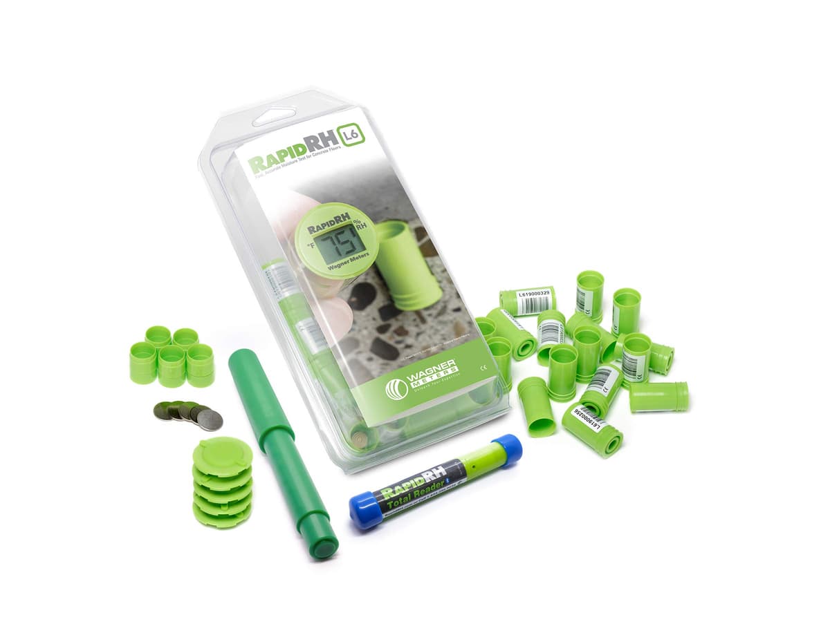 Wagner Meters Rapid RH Upgrade Kit 4.0 a L6 (Celsius, Paquete de 100) - Kit de actualización para medición de humedad en concreto, sensores RH, sistema L6 Upgrade Kit 4.0 to L6