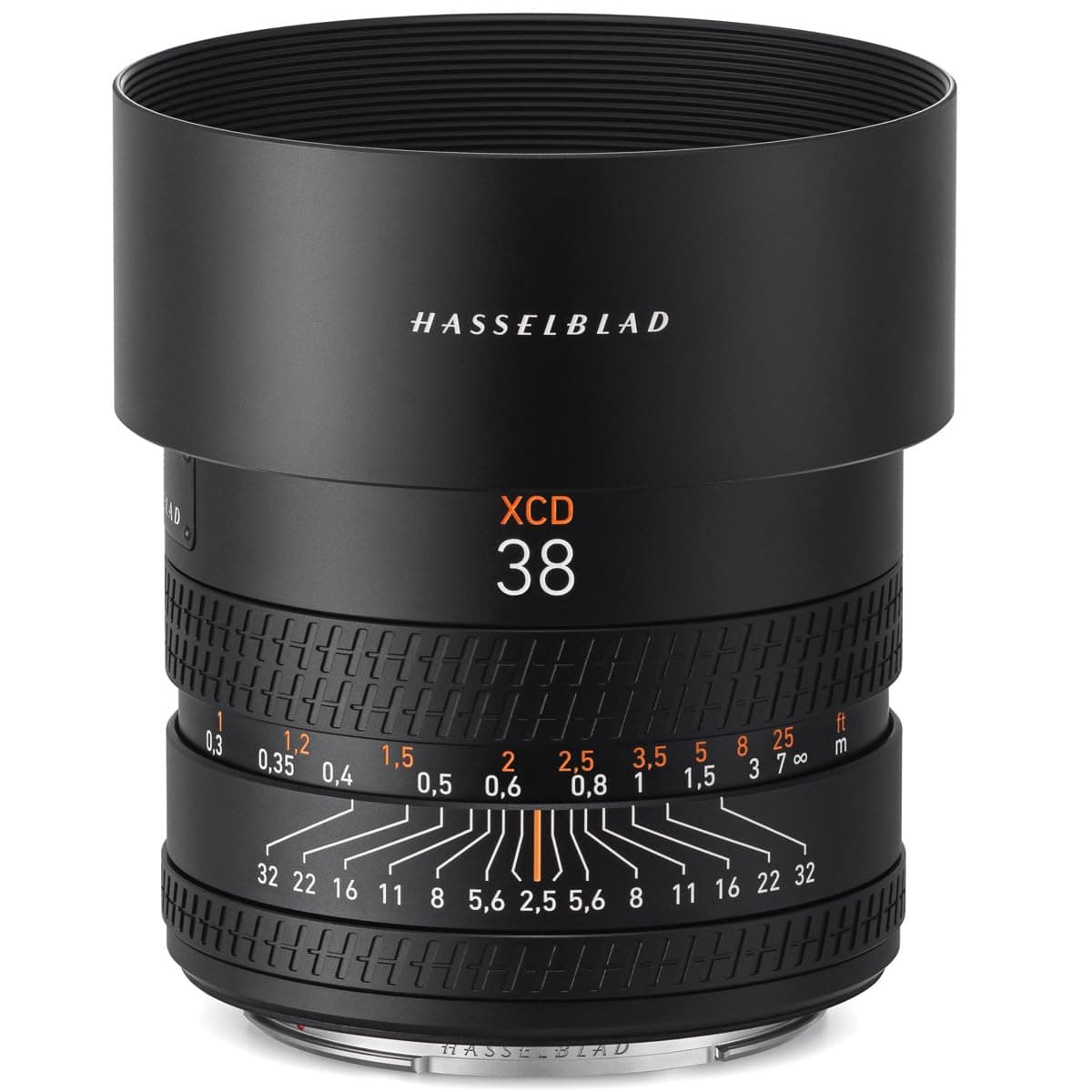 Hasselblad XCD 38mm f/2.5-32 Lente - Gran Angular, Autofoco, Formato Medio, Alta Nitidez, CP.HB.00000719.01 XCD Lens