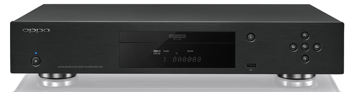 OPPO UDP-203 Reproductor Blu-ray 4K Ultra HD HDR10 Dolby Vision Wi-Fi HDMI USB SACD/DVD-Audio Control Remoto