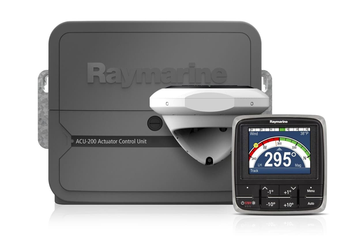 Raymarine EV-200 P70 T70158 Piloto Automático Lineal Tipo 1 para Embarcaciones Sail/Power Sistema de Pilotaje Marine Navío