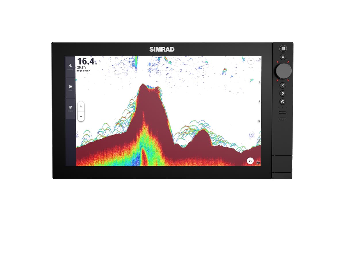Simrad NSS 4-16" SolarMAX HD Display Plotter de Cartas y Ecosonda con Tarjeta de Mapas C-MAP Discover X Norteamérica, Modelo 000-16018-001