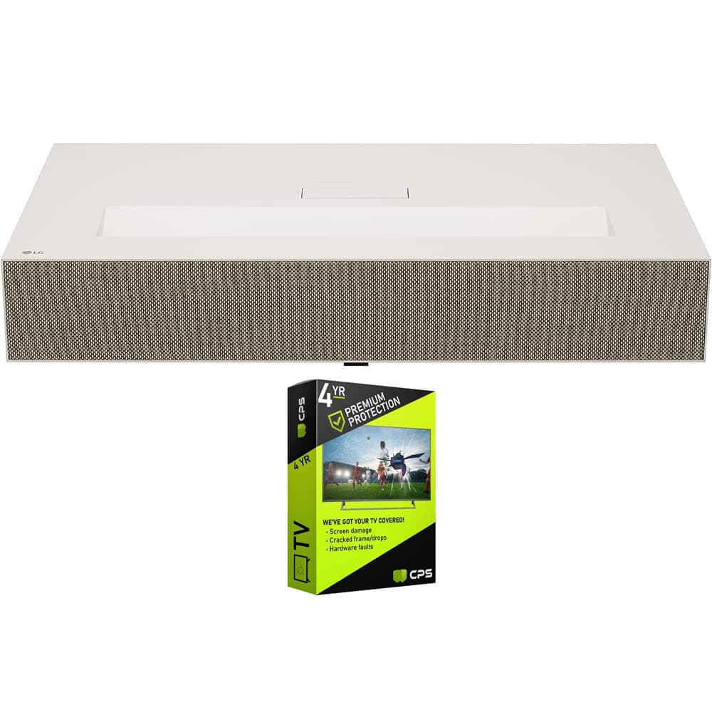 LG CineBeam HU915QE Proyector Láser UST 4K UHD 3840x2160 + Paquete de Protección CPS 4 Años (Modelo HU915QE) E94LGHU915QE
