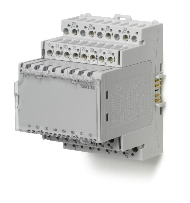 Siemens TXM1.8X Módulo I/O Universal 8 Puntos Analógico TX-I/O Landis & Gyr