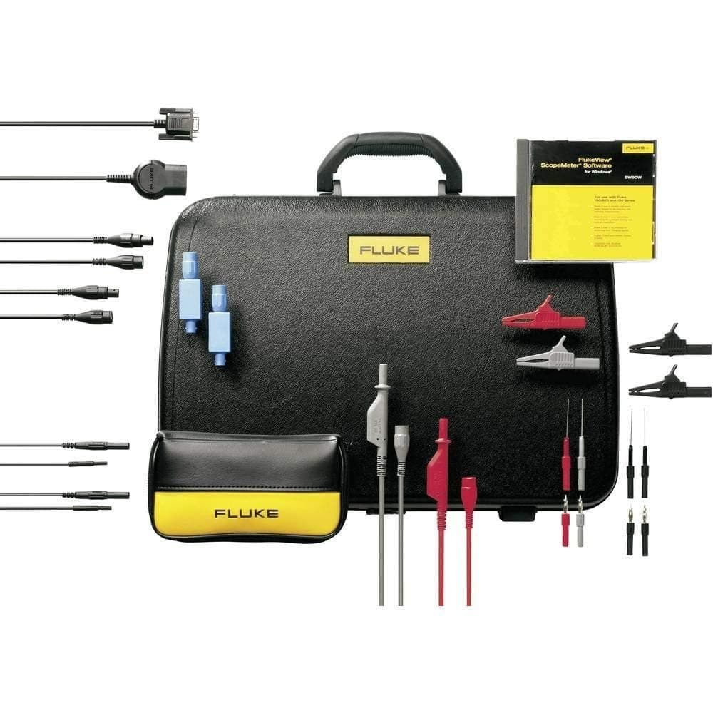 Fluke SCC 198 Kit de Diagnóstico Automotriz para Osciloscopio Serie 190 ScopeMeter, Herramientas de Prueba y Medición, Fluke Corporation