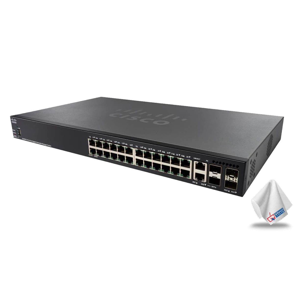 Cisco SG350X-24 switch gestionado apilable 24 puertos Gigabit SG350X-24-K9 (Reacondicionado) SG350X-24-K9-NA_EDI1_40-cr