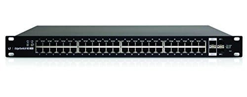 Ubiquiti EdgeSwitch ES-48-500W Switch Gigabit Gestionado PoE con SFP, Método de Alimentación 100-240VAC 50/60Hz Entrada Universal, Color Negro (Reacondicionado) ES-48-500W-cr
