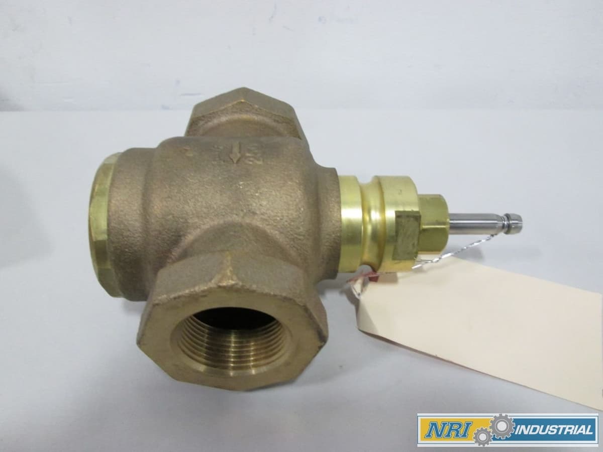 Siemens 599-03078 020527 Válvula Globo NPT 1-1/4" Bronce 250 PSI D323897 Nueva D323897-599-03078 020527