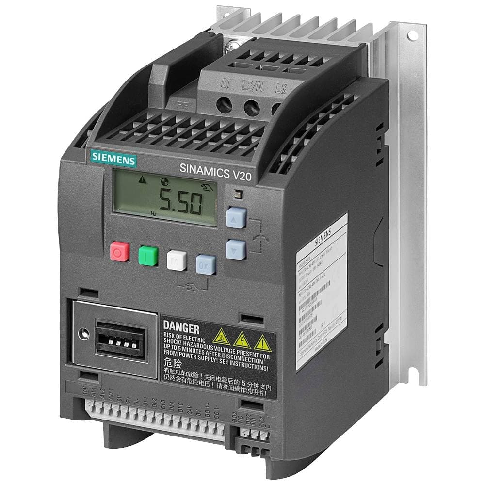 SIEMENS Sinamics 6SL3210-5BE21-5CV0 Variador de Frecuencia 1.5 kW con Filtro | Inversor <1 kV | Convertidor de Frecuencia | 6940408102644