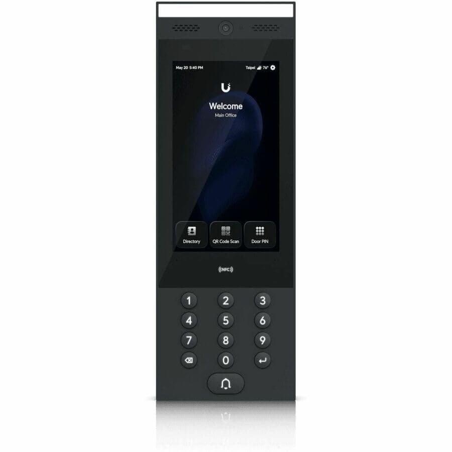 Ubiquiti UniFi UA-G3-Intercom Video Portero IP Subestación Cámara G3 Timbre con Intercomunicador PoE para Puertas y Acceso