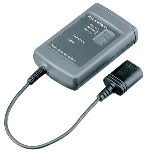 Fluke PAC91 Adaptador de Cable para Impresora, 30 cm, Accesorio Original, Alta Compatibilidad, Duradero y Confiable