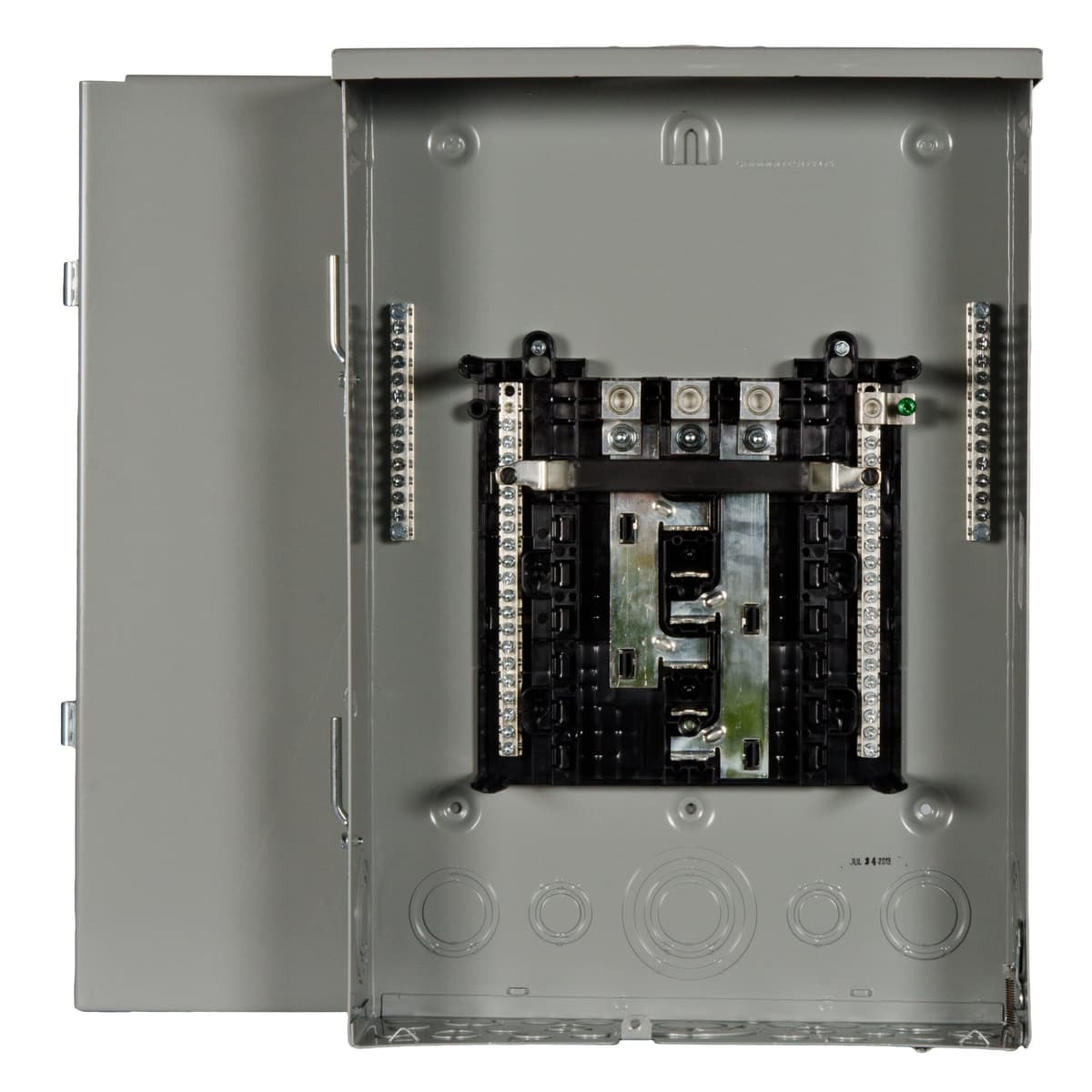 Siemens HI PW1224L3125CU Centro de Carga Main Lug 3 Fases, 125A, 12 Espacios 24 Circuitos, Exterior, NEMA 3R