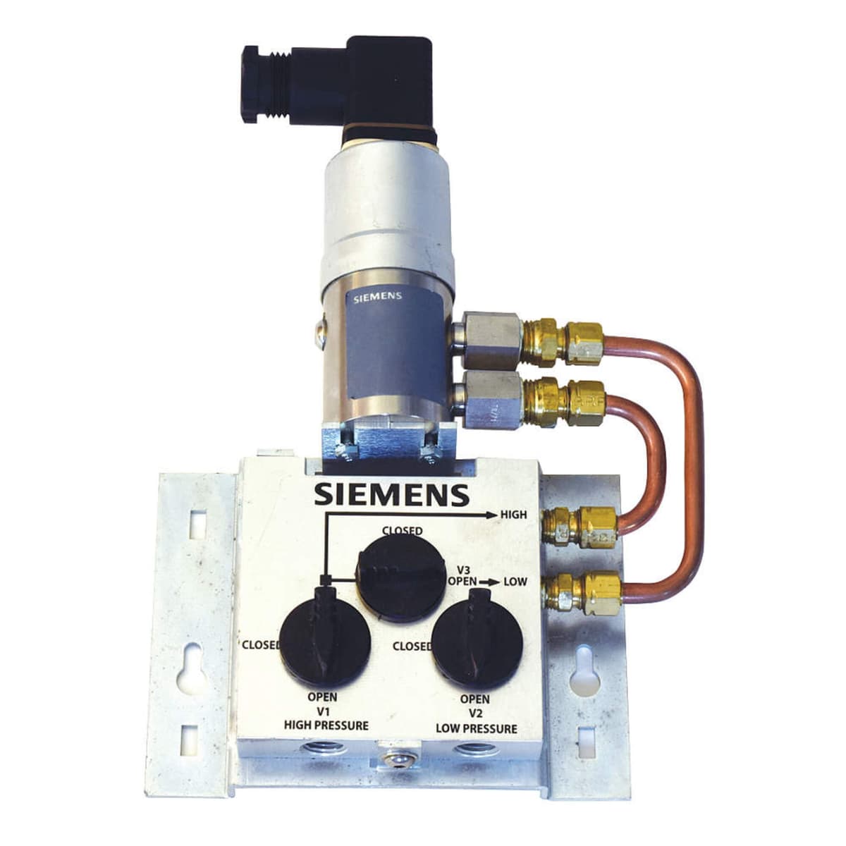 SIEMENS QBE3190UD25 Sensor de Presión Diferencial para Agua, HVAC, automatización de edificios, alta precisión, 0-25 mbar
