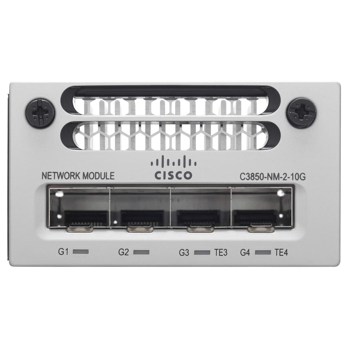 Cisco Catalyst C3850-NM-2-10G-RF Módulo de Red 10G para Datos y Fibra Óptica, 2x SFP+ / SFP (Mini-GBIC) + 2x SFP (Mini-GBIC)