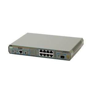 Allied Telesis CentreCom AT-GS908M V2 - Z1 Switch Inteligente Capa 2, 8 Puertos Gigabit, Gestión Avanzada, Modelo 0524RZ1