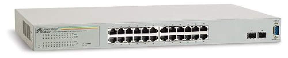Allied Telesis 990-003128-10 Switch - 24 puertos - Ethernet/Fast Ethernet/Gigabit Ethernet - 1 Gbps - Externo