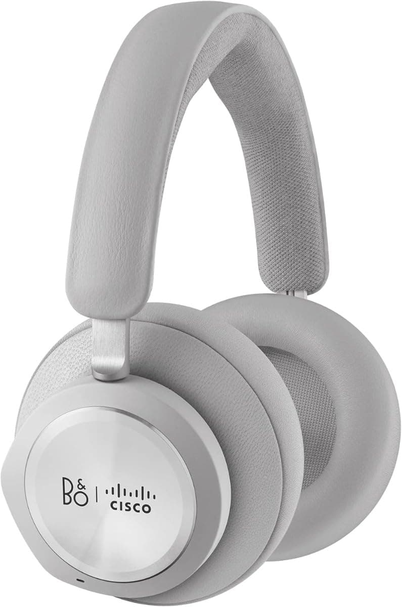 Cisco Bang & Olufsen 980 HS-WL-980-BUNA-L - Audífonos Bluetooth Over-Ear inalámbricos con cancelación activa de ruido, adaptador USB-A HD, estuche, color First Light, garantía limitada 1 año Cisco HS-WL-980-BUNA-L