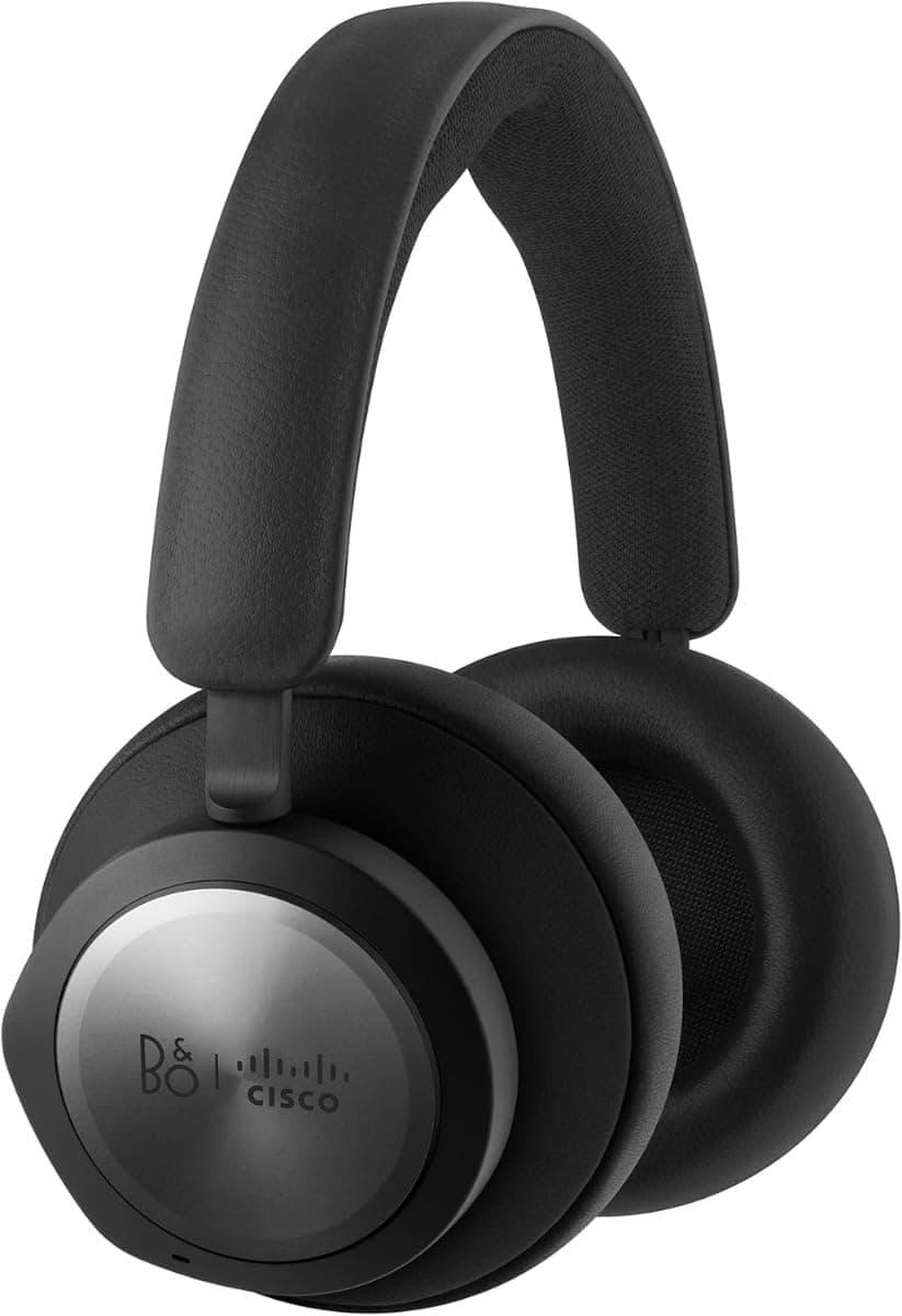 Cisco Bang & Olufsen 980 HS-WL-980-BUNA-C Auriculares Bluetooth Over-Ear Inalámbricos, Cancelación Activa de Ruido, Estuche, Adaptador USB-A HD, Color Negro Antracita, Garantía Limitada 1 Año Cisco HS-WL-980-BUNA-C