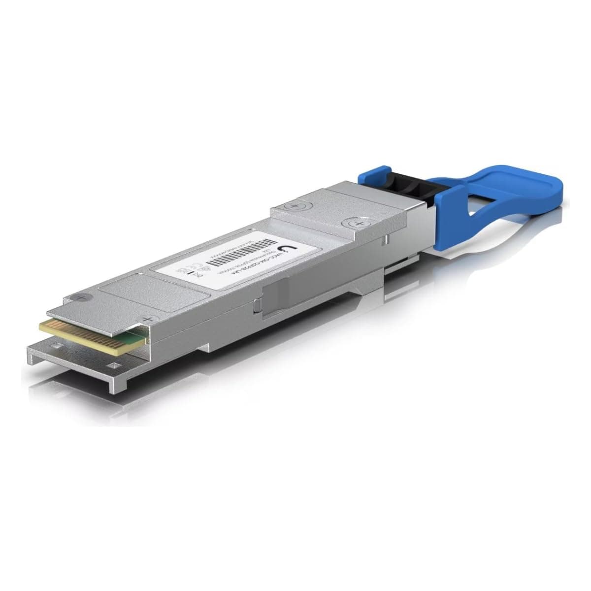 Ubiquiti Networks UACC-OM-QSFP28-LR4 Transceptor QSFP28 100G LR4, Módulo Óptico 100 Gigabit, Long Reach 10 km, Compatible con 1310 nm, Conector LC Duplex