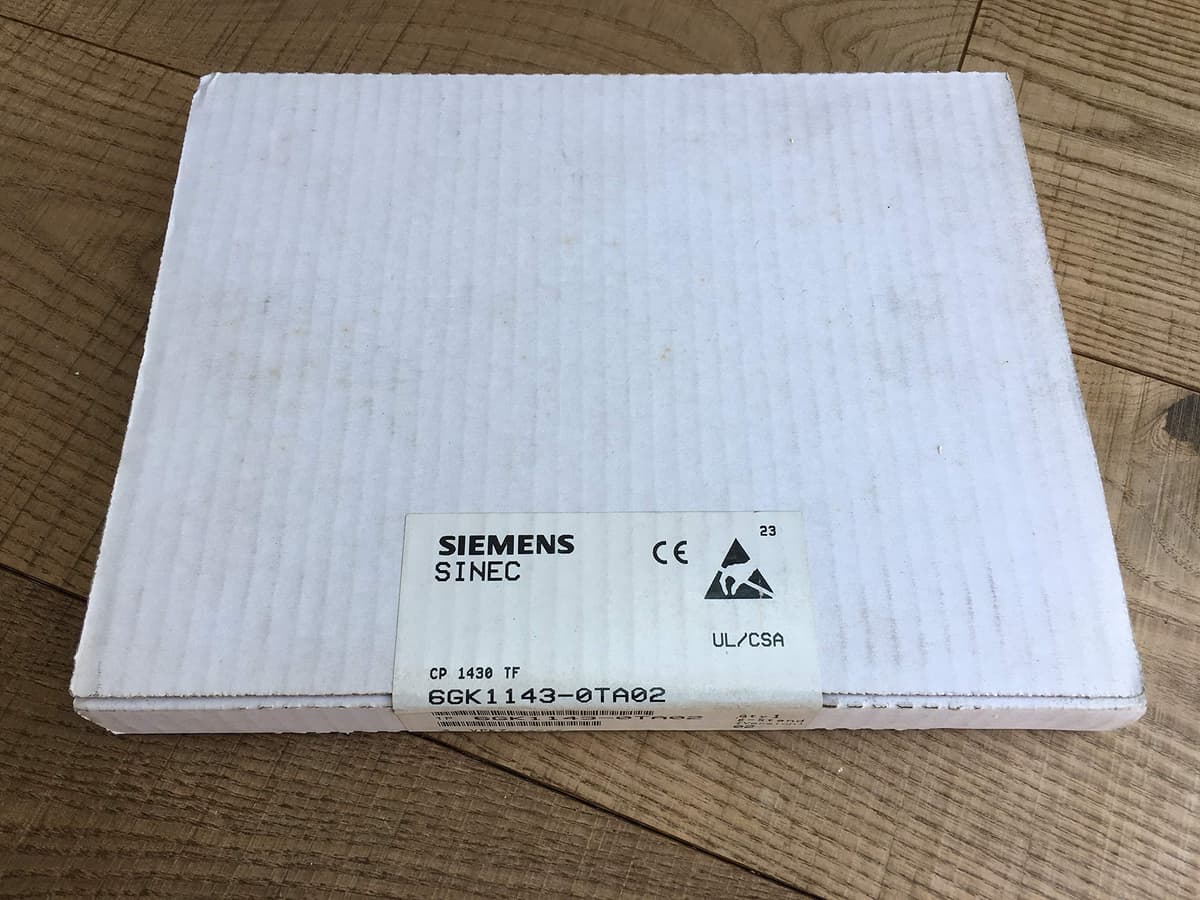 SIEMENS Simatic Net 6GK1143-0TA02 Procesador de Comunicaciones CP 1430 TF nuevo sellado 6GK1 143-0TA02 CP1430TF E2 6GK11430TA02 código 4019169011426