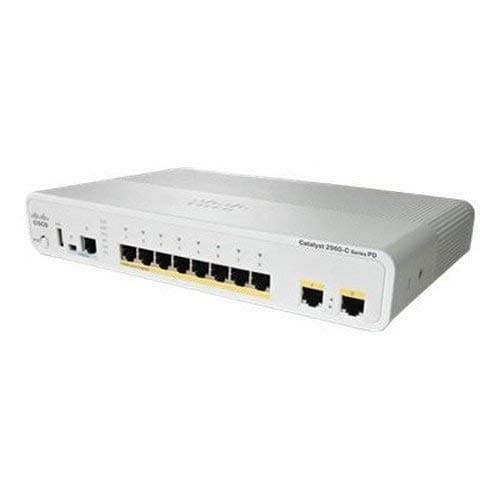 Cisco Catalyst 2960CPD-8PT-L - Switch gestionado - 8x 10/100 PoE + 2x 10/100/1000 - Escritorio - PoE - WS-C2960CPD-8PT-L - Reacondicionado TCHWS-C2960CPD-8PT-L-cr