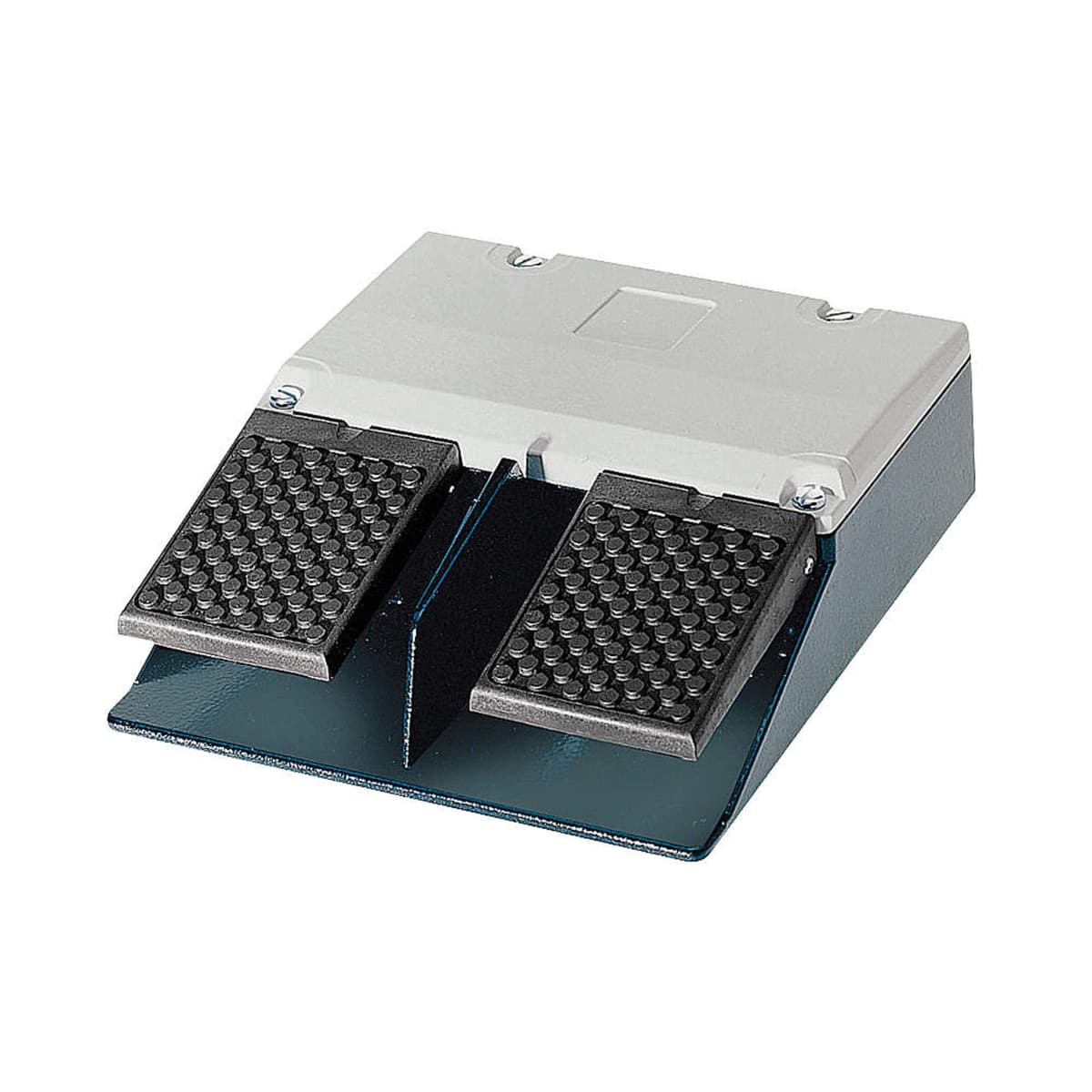 SIEMENS 3SE29320AA20 - Interruptor de pie de seguridad, momentáneo, 1NO+1NC, dos pedales con cubierta, no enclavable, carcasa metálica IP65