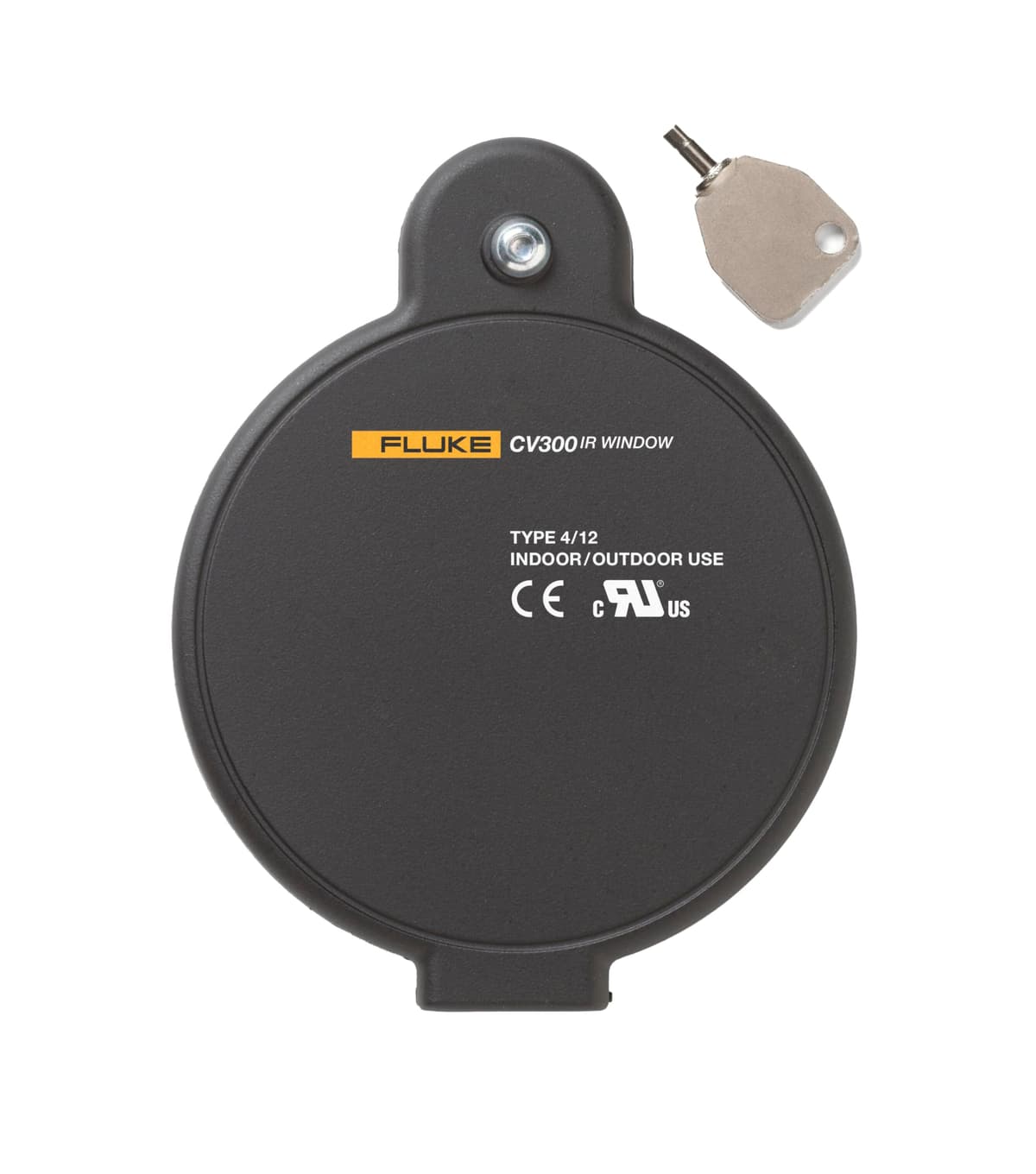 Fluke FLUKE-CV301 Ventana Infrarroja 3" con Cerradura de Seguridad, 75 mm, 5.57" x 4.39"