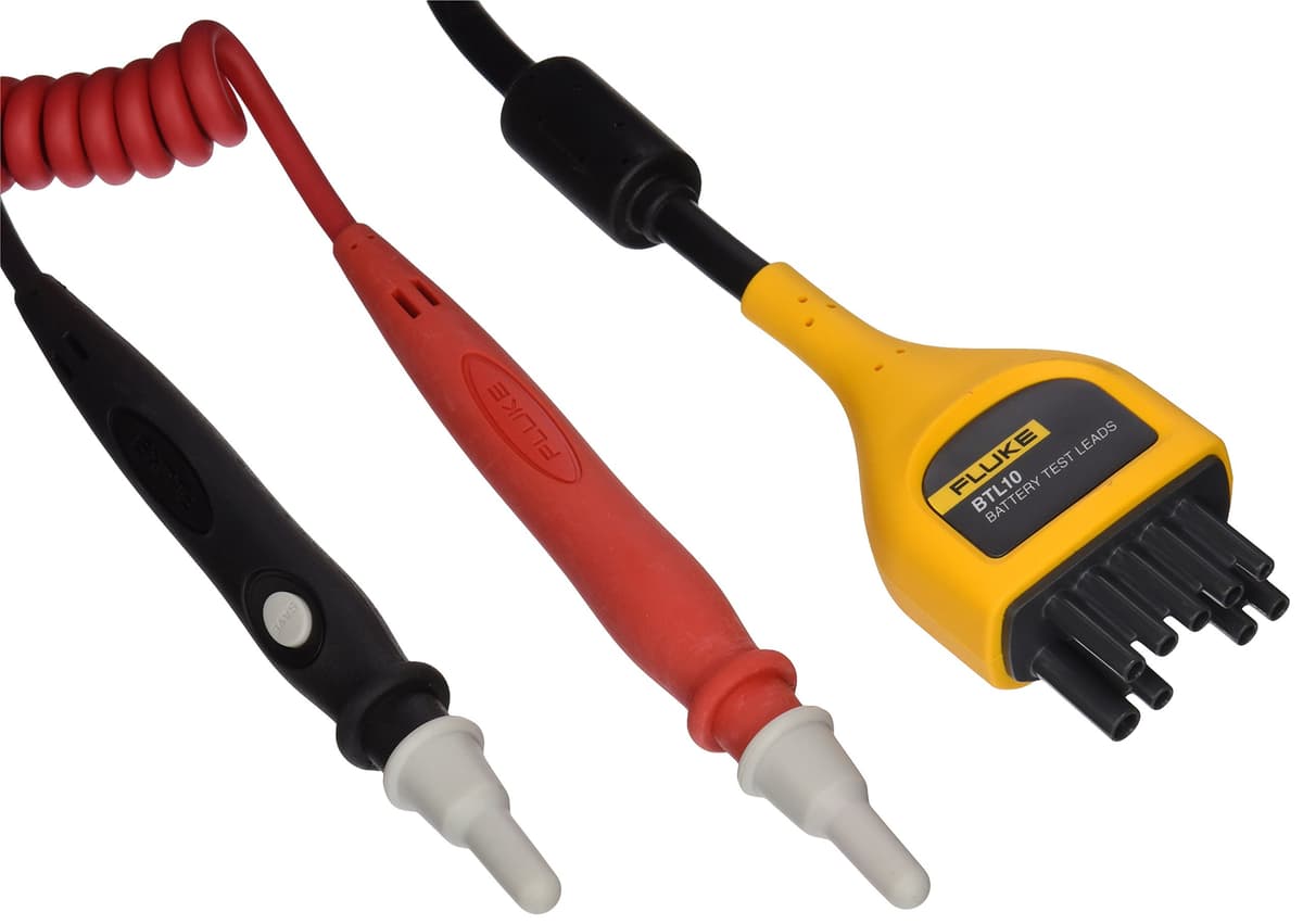 Fluke BTL10 Probetas Estándar para Probador de Baterías, Accesorios de Medición, Compatibles con Tester de Baterías Fluke 4542264