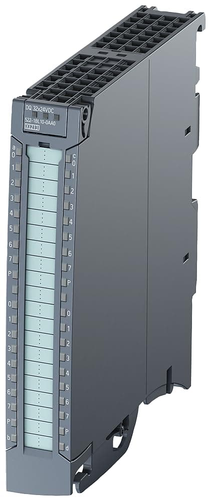 SIEMENS SIMATIC S7-1500 6ES7522-1BL01-0AB0 Módulo de Salida Digital DQ 32x DC 24V/0.5A, 40 pines, RT-IEC, diagnóstico, IP20, montaje DIN