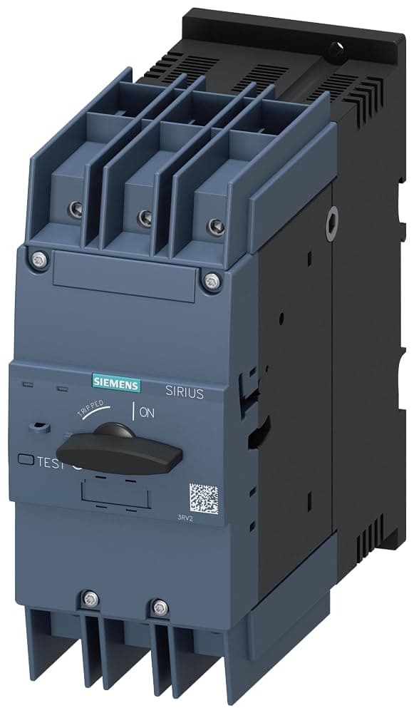 Siemens 3RV2 3RV2742-5BD10 Guardamotor / Interruptor Motor 3P 45 A Ajustable 37-45A 55 kA 690V AC Montaje en riel DIN Serie 3RV2 Industrial