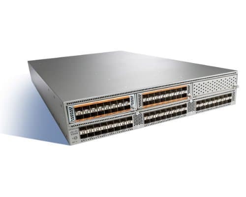 Cisco Nexus N5K-C5596UP-FA Switch 5596UP Chasis 2RU con 2 Fuentes de Poder Hot-Swap, 10GbE/Unified Ports, Enterprise, para Data Center