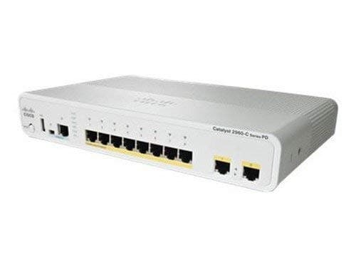 Cisco Catalyst 2960CPD-8PT-L switch gestionado 8x10/100 PoE + 2x10/100/1000 escritorio PoE, reacondicionado WS-C2960CPD-8PT-L-cr