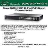 Cisco SG350-28MP-K9 Switch PoE 28 Puertos | 2 Gigabit Ethernet + 2 SFP | Reacondicionado