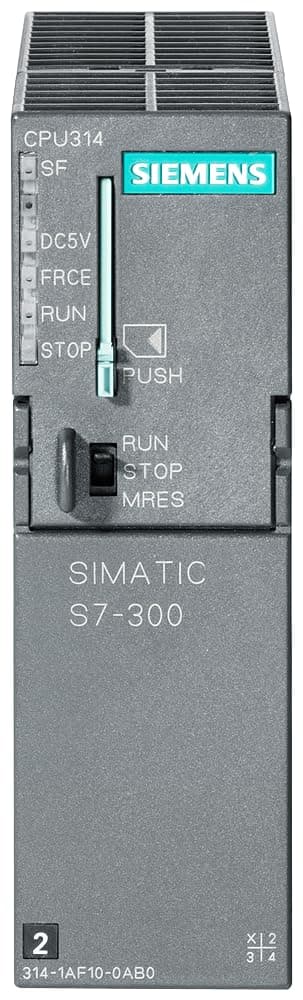 SIEMENS SIMATIC S7 6ES7314-1AG14-0AB0 CPU S7-300 PLC Automación Industrial Control Programable Unidad Central