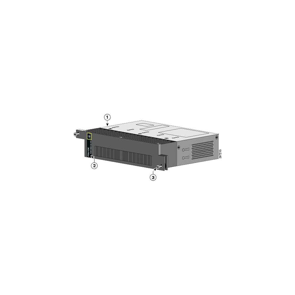 Cisco Industrial Ethernet 5000 4108762 Fuente de poder hot-plug módulo enchufable AC 100-240V / DC 100-250V PWR-RGD-AC-DC-H= para conmutadores industriales
