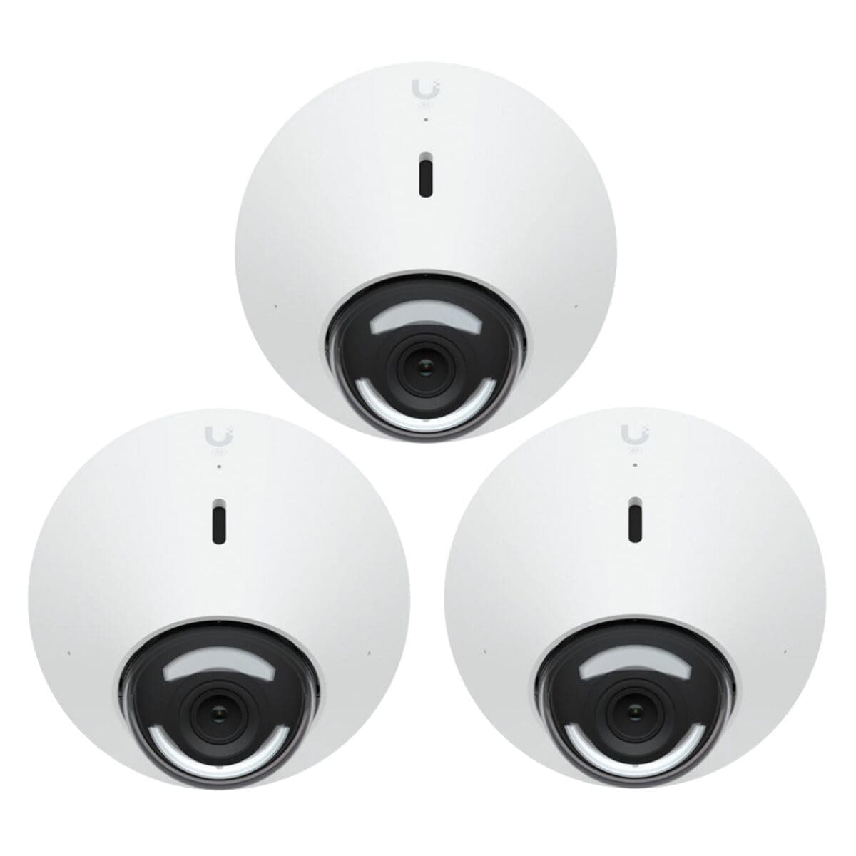 Ubiquiti Networks G5 UVC-G5-Dome-3 cámara de videovigilancia interior 2K PoE visión nocturna IP67 kit 3 unidades dome seguridad PoE++ montaje techo pared CM70316241