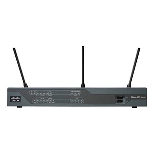 Cisco 897VA Router de Seguridad Gigabit Ethernet (Reacondicionado) | C897VA-K9 | Cisco Systems Enterprise | Doble WAN | VPN | QoS | Switch Integrado C897VA-K9-cr