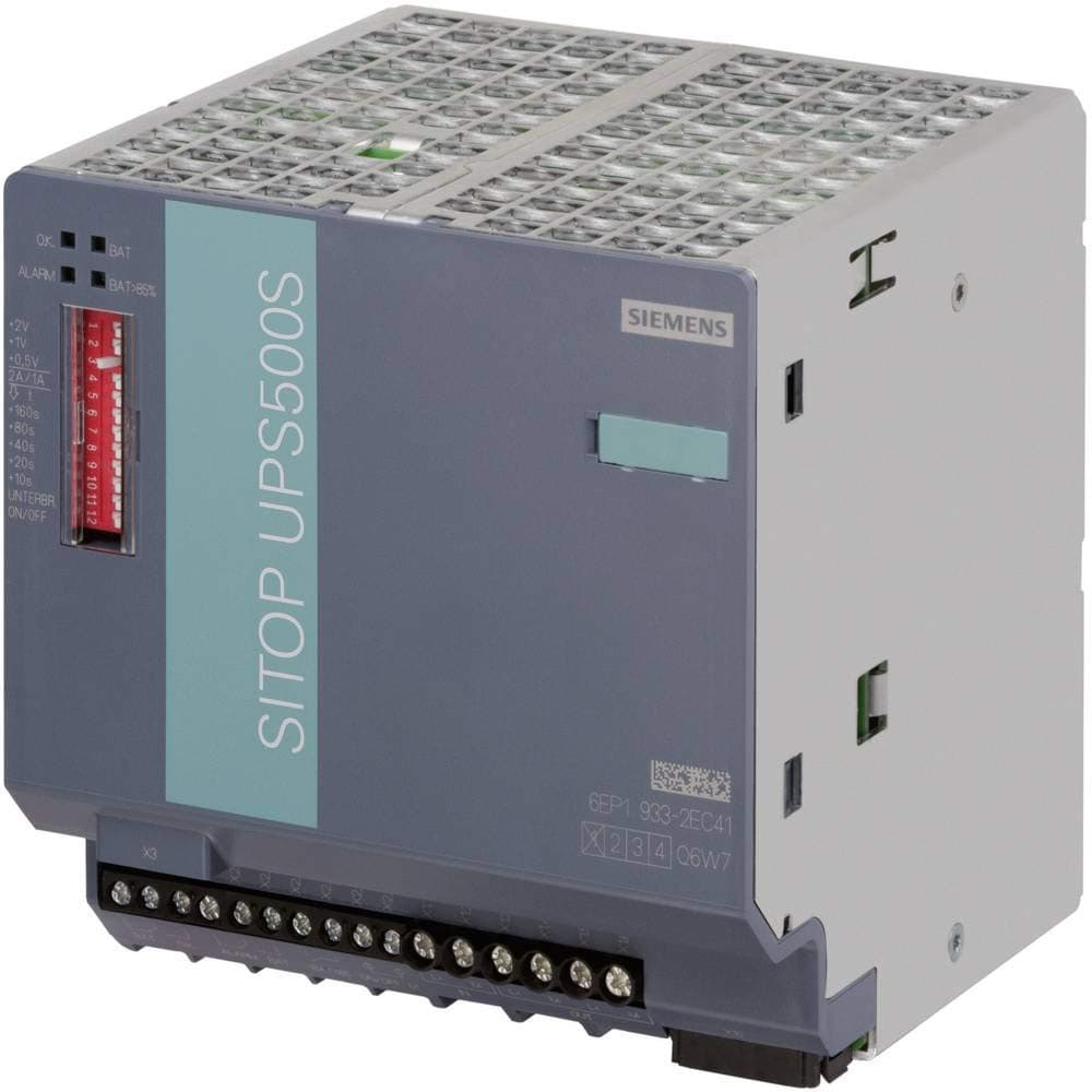 Siemens SITOP 6EP1933-2EC41 UPS 360W 24VDC respaldo de energía fuente de alimentación ininterrumpida para automatización industrial