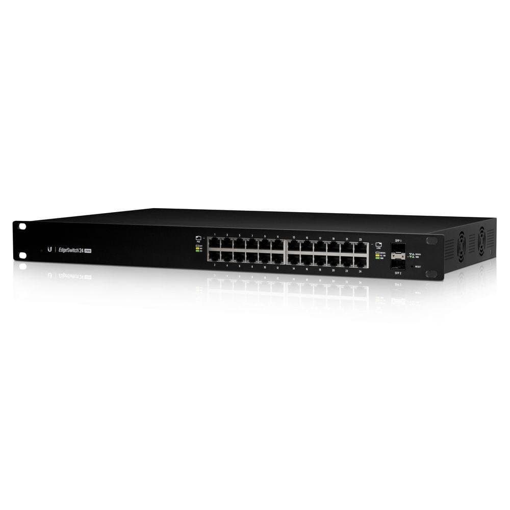 Ubiquiti EdgeSwitch ES-24-250W Switch Gigabit 24 Puertos Gestionado PoE+ con SFP 250W
