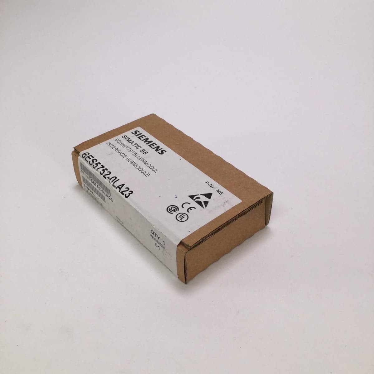 SIEMENS SIMATIC S5 6ES5752-0LA23 - Módulo/CPU industrial, automatización PLC, repuesto original Siemens, serie S5, código 6ES5752-0LA23