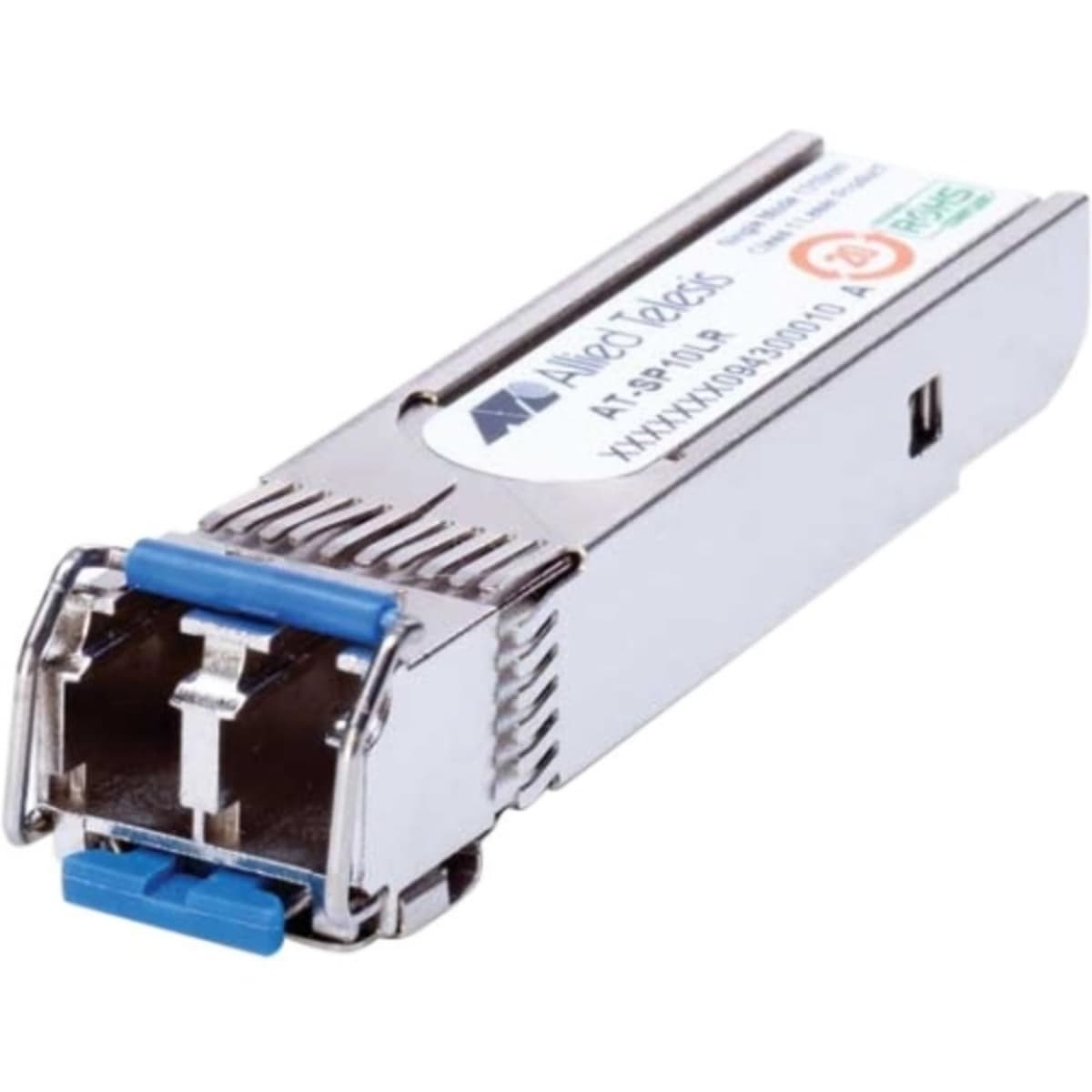 Allied Telesis AT-SP10LRM Transceptor SFP+ 10G LRM MM Long Reach Multimodo, Compatible 10GbE, 1310nm, LC, Hot-Swap 990-003886-00