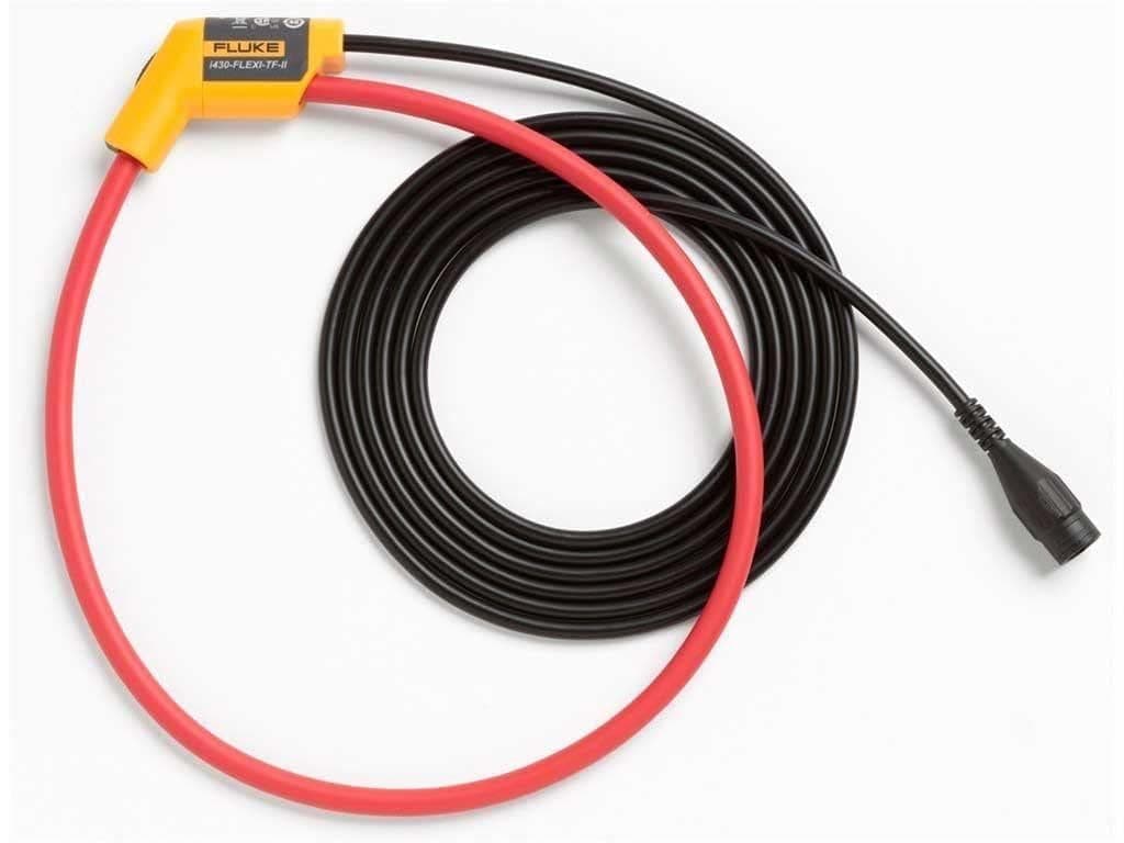 Fluke 430-II I430-FLX-TFII-48 Pinza Amperimétrica de Corriente AC Flexible Delgada, 6000 A, 48" para Serie 430-II