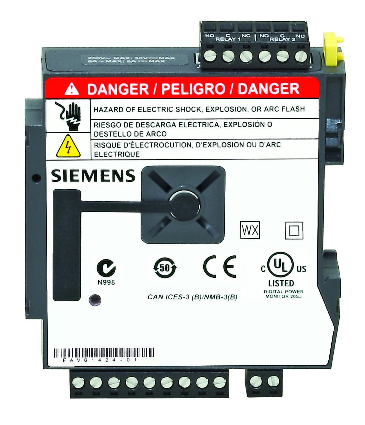 Siemens Industry SIEMENS 948M2AO4AI Tarjeta de Expansión con 2 Salidas Analógicas y 4 Entradas Analógicas, Modelo 9410, Módulo de E/S Analógica para Automatización Industrial