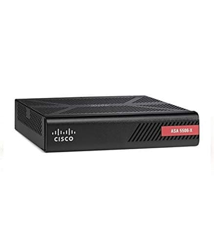 Cisco ASA5506-SEC-BUN-K9 ASA 5506-X Firewall de Seguridad de Red UTM, Next-Gen, VPN, IPS, Protección Perimetral para Empresas, Appliance