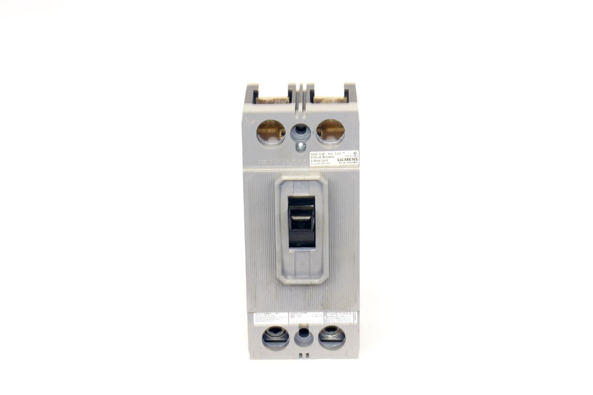 Siemens HI QJ22B060H Interruptor Termomagnético 60A Doble Polo 240V 42kAIC | Breaker para Tablero Eléctrico Residencial e Industrial